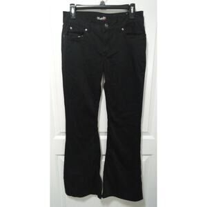 Wrangler Flair Leg Black Jeans